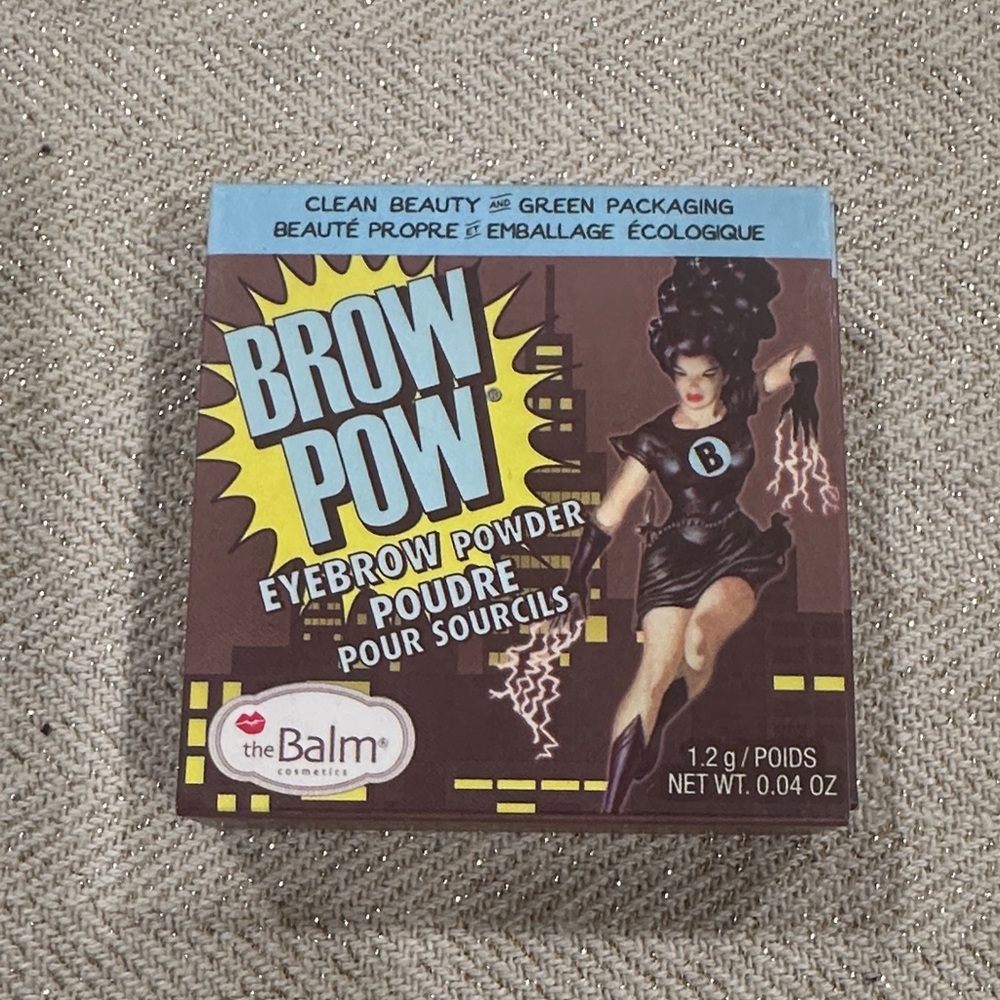 theBalm Brow Pow Eyebrow Powder with Bold Graphic